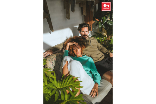 30159_amb Sweatshirt med tryck