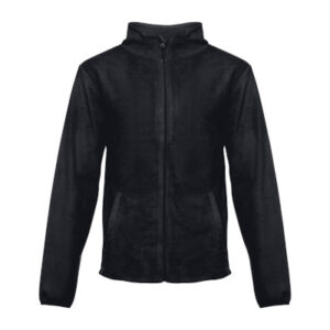 Fleecejacka med tryck