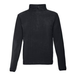 Fleecejacka med tryck