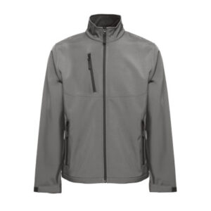 Vindtät softshelljacka med tryck