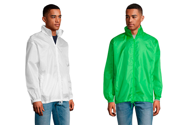 s01618-wh-side Lätt vindjacka med tryck