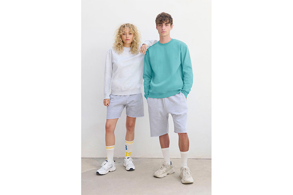 s03814-model Sweatshirt med tryck